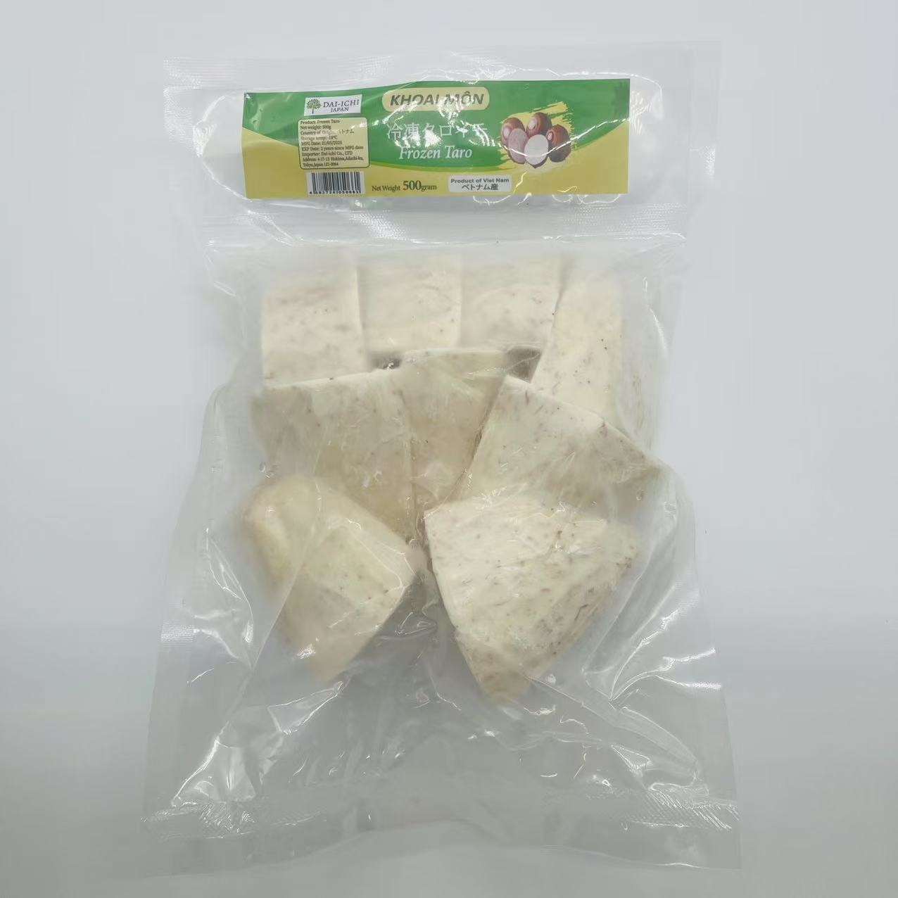 冷凍芋頭500g　タロイモ 冷冻品