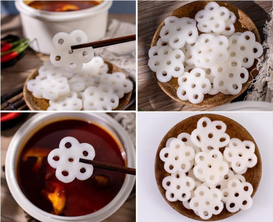 花心藕粉 500g　火锅麻辣烫专用 冷凍品