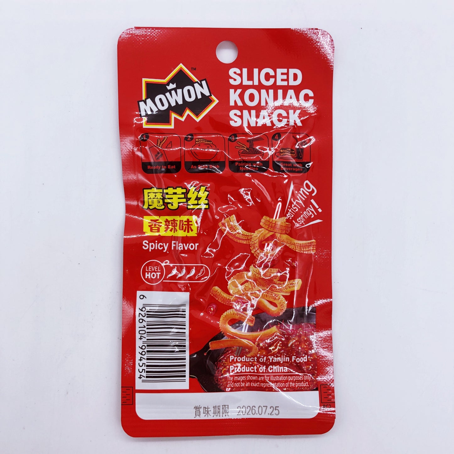 大魔王 魔芋絲 香辣味18g*10袋