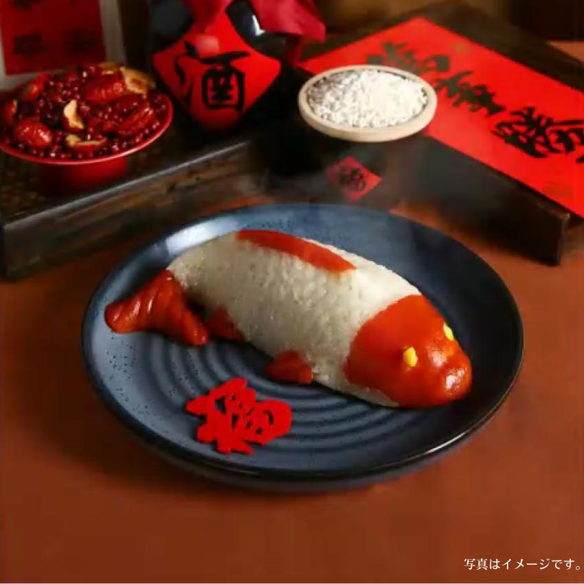 年年有鱼糯米饭（豆沙馅）400g 八宝饭  冷冻品