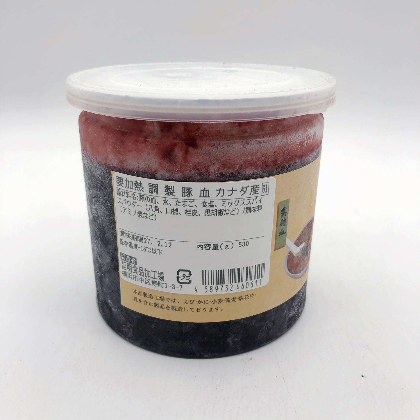 調製豚血530g 罐装 生猪血