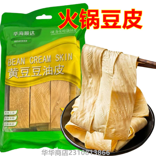 火鍋豆皮 150g 凉拌豆皮（黄豆豆油皮）