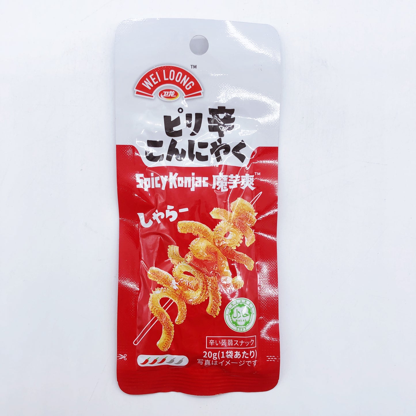 衛龍 魔芋爽素毛肚(香辣味） 20g