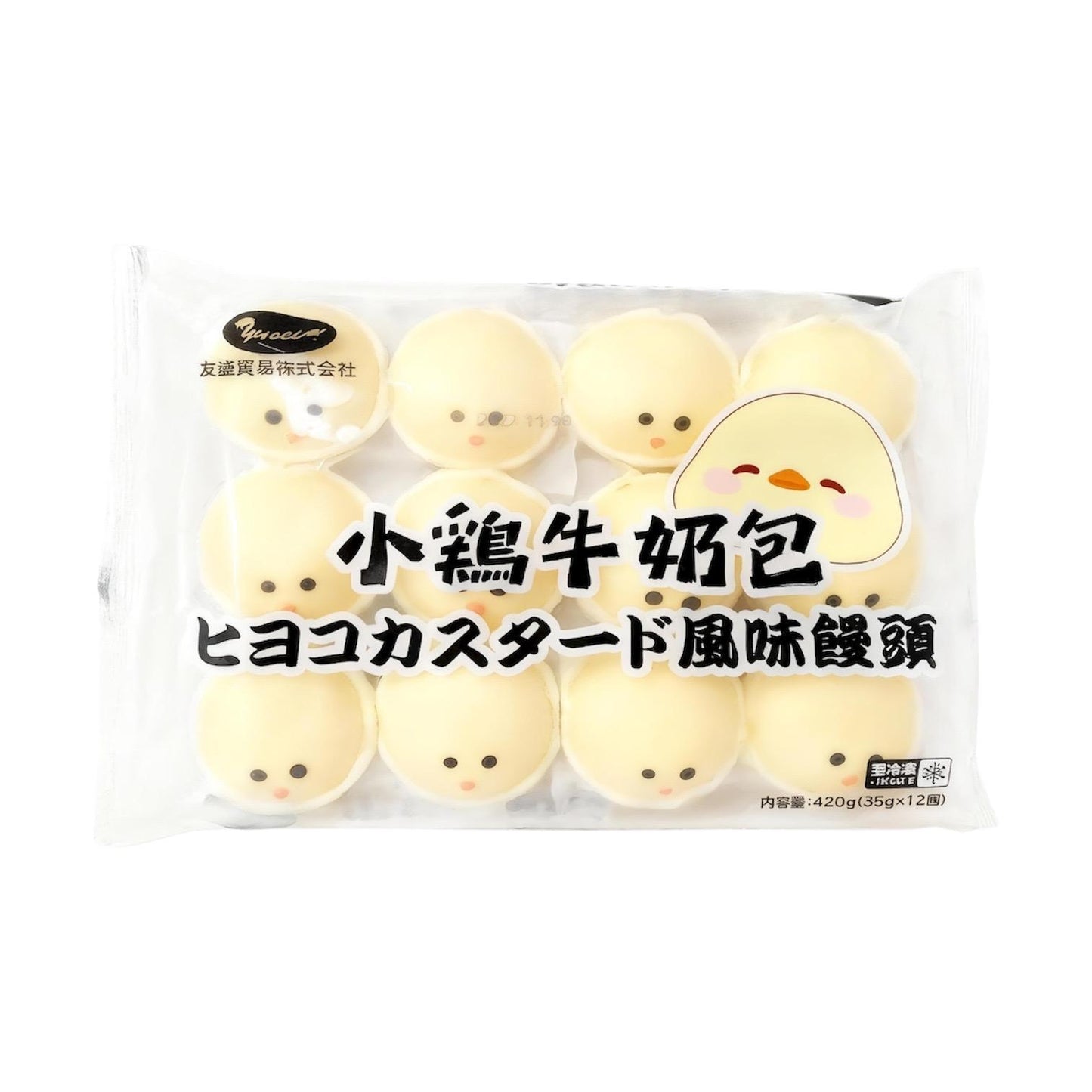 小鶏牛奶包(ヒヨコカスタート゛風)35g×12  小鸡牛奶包