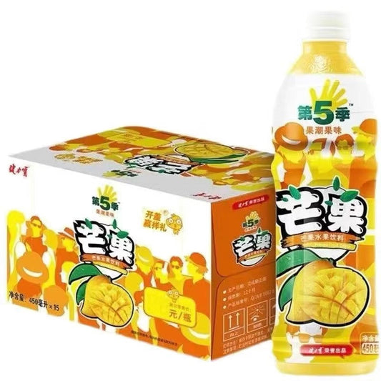 健力寶 第5季芒果水果飲料450ml 原价168円特价150