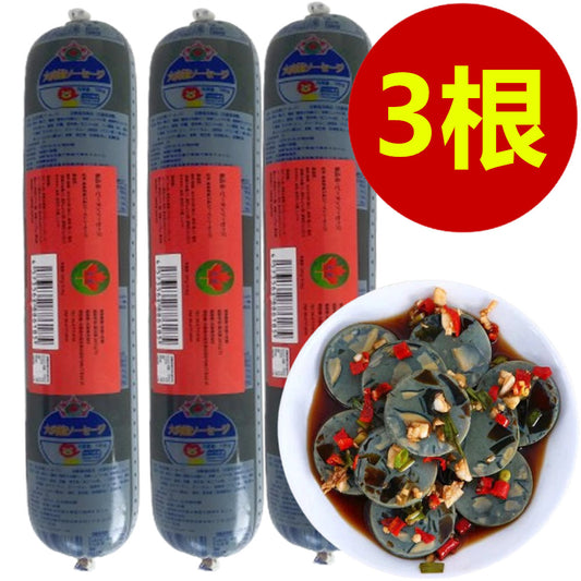 松花皮蛋腸 超大根约180-200g*3根（日本国内制作安全无添加 ）