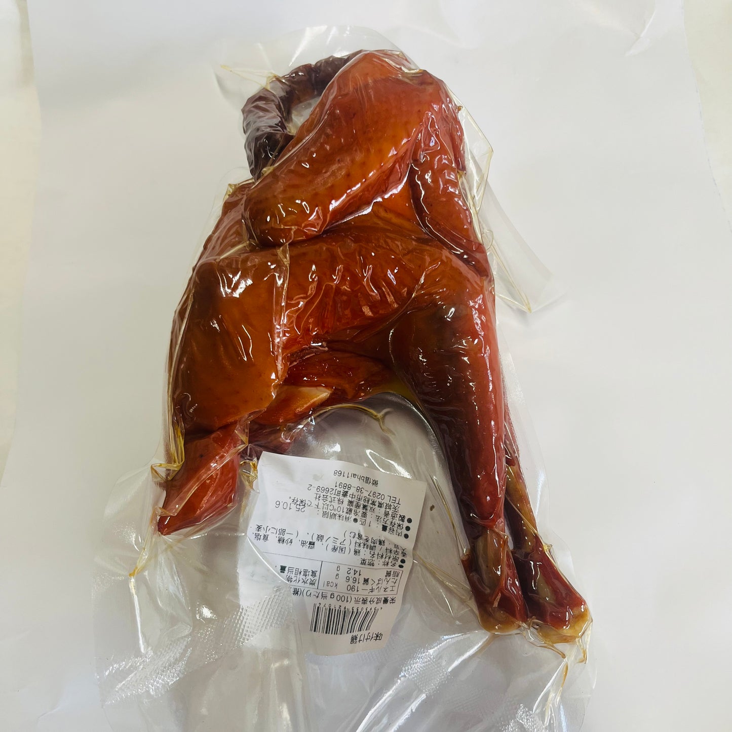 熏制老母鶏整只（熟食）熏制五香鸡　烧鸡 約800g 日本国内加工  冷蔵品