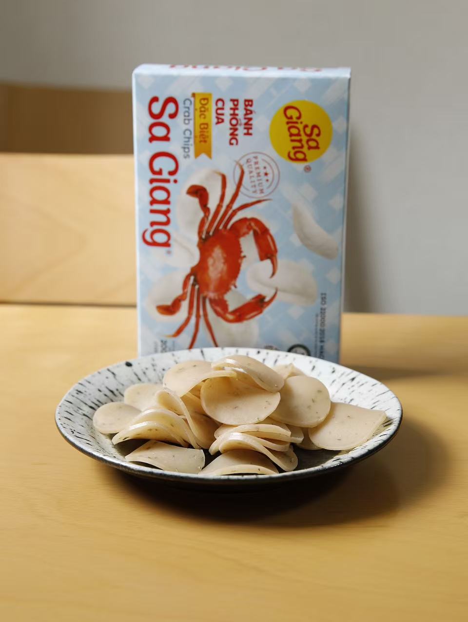バインフォンクアー 200g 越南产 蟹味饼干  蟹片