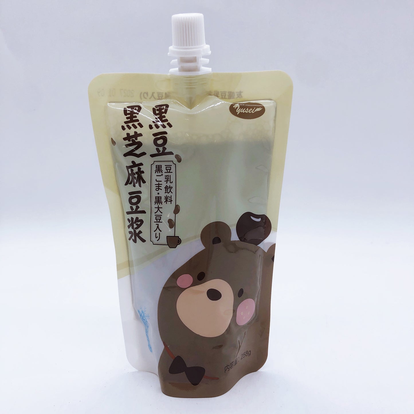 黒豆黒芝麻豆乳(258g)