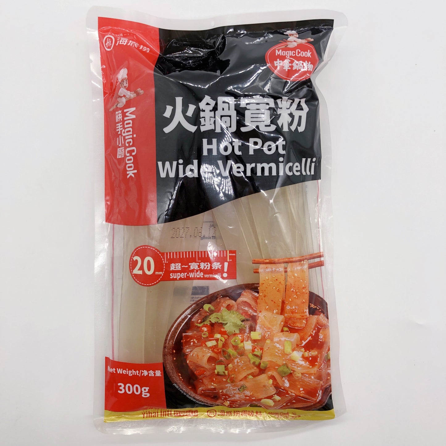 海底撈火鍋寛粉300g 20mm