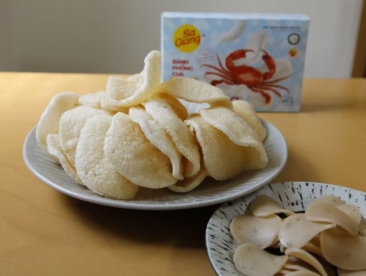 バインフォンクアー 200g 越南产 蟹味饼干  蟹片
