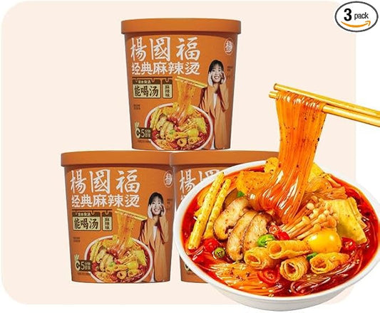 楊国福麻辣湯 麻辣味121g*3桶  桶装