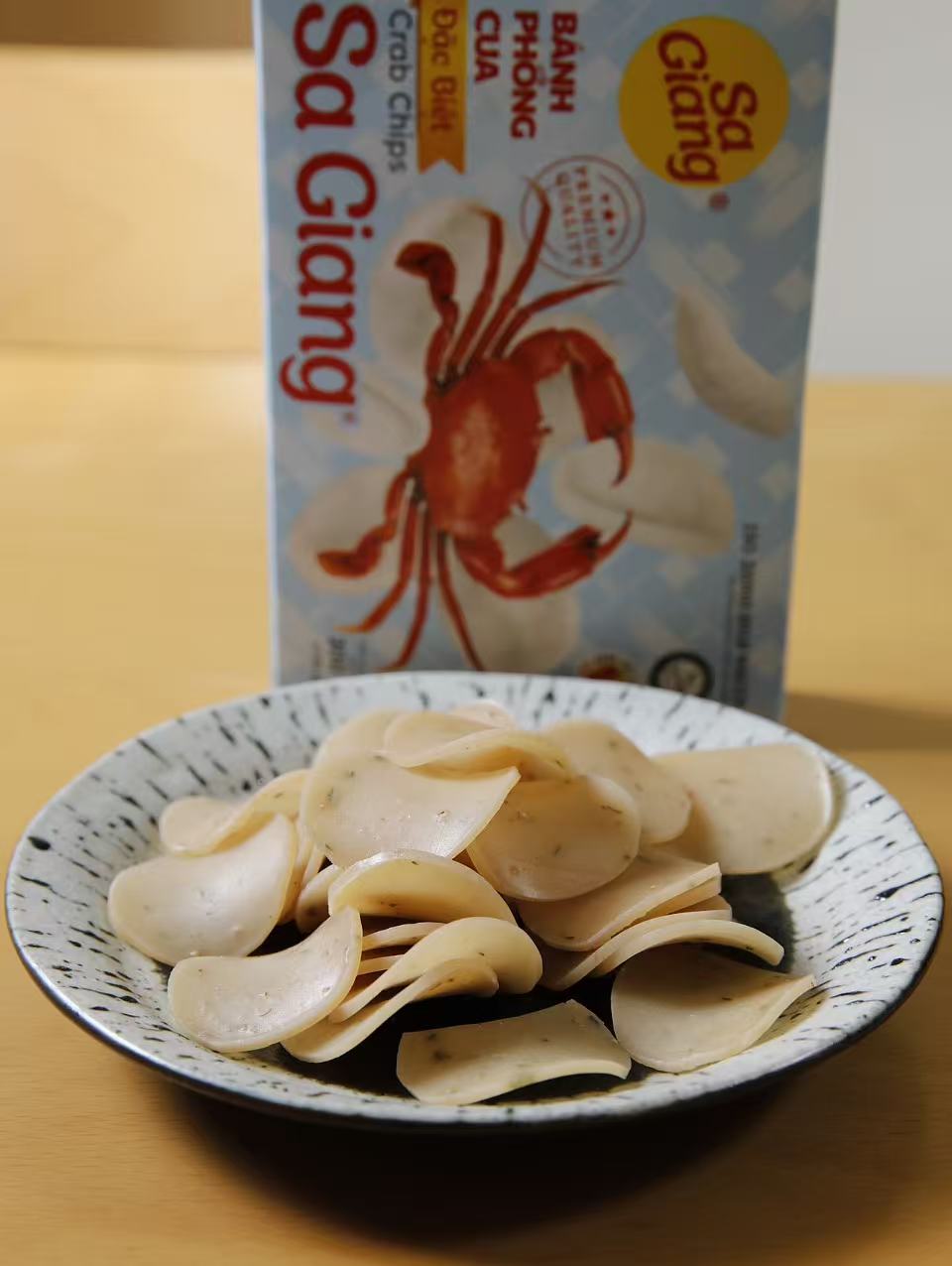 バインフォンクアー 200g 越南产 蟹味饼干  蟹片