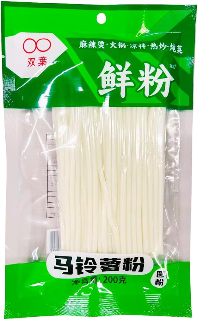 土豆鲜粉宽粉200g +土豆鲜粉圆粉200g+粉耗子200g