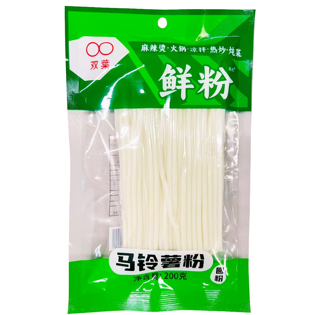 土豆鲜粉宽粉200g +土豆鲜粉圆粉200g+粉耗子200g