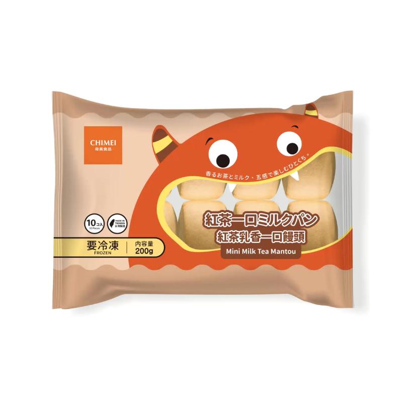台湾产奇美红茶乳香一口馒头200g（10个）