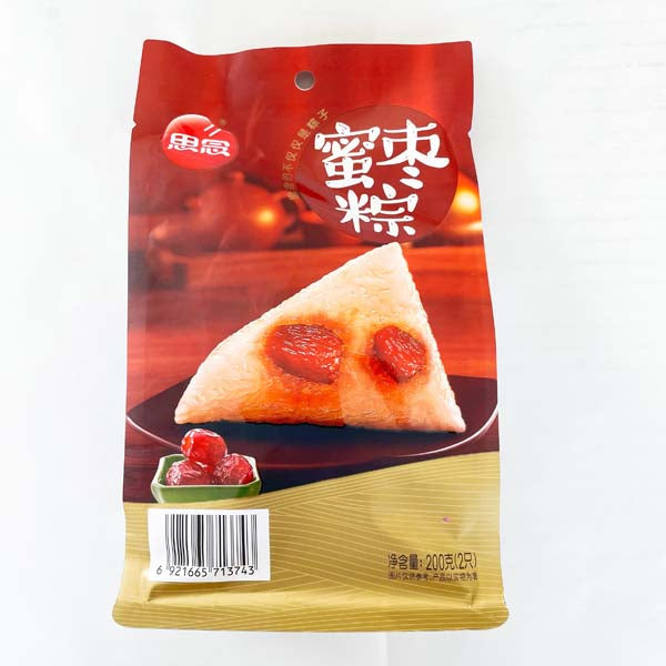 常温 真空包装 思念蜜棗粽子200g（2个入）+思念 八宝粽子 200g（2個入）