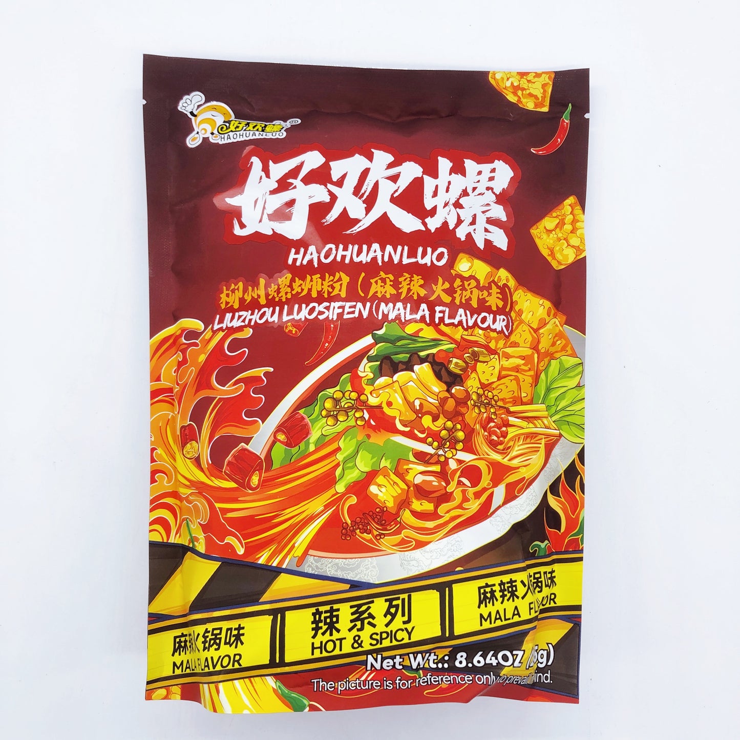 好欢螺麻辣火鍋味245g 好欢螺螺蛳粉麻辣火锅味