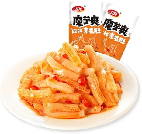衛龍魔芋爽素毛肚（麻辣味) 20g橙色