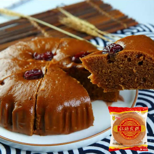 紅糖発糕(黒糖蒸しケーキ)360g 台湾产 冷冻品 红糖米发糕