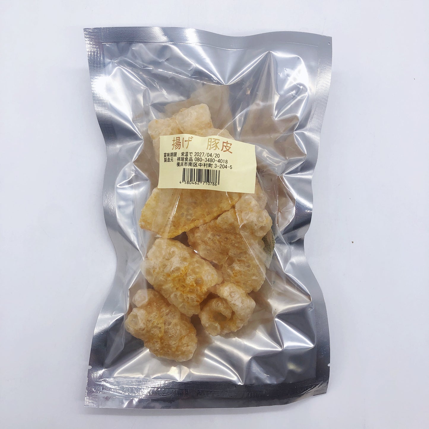 祥瑞 炸豚皮  揚げ豚皮 40g