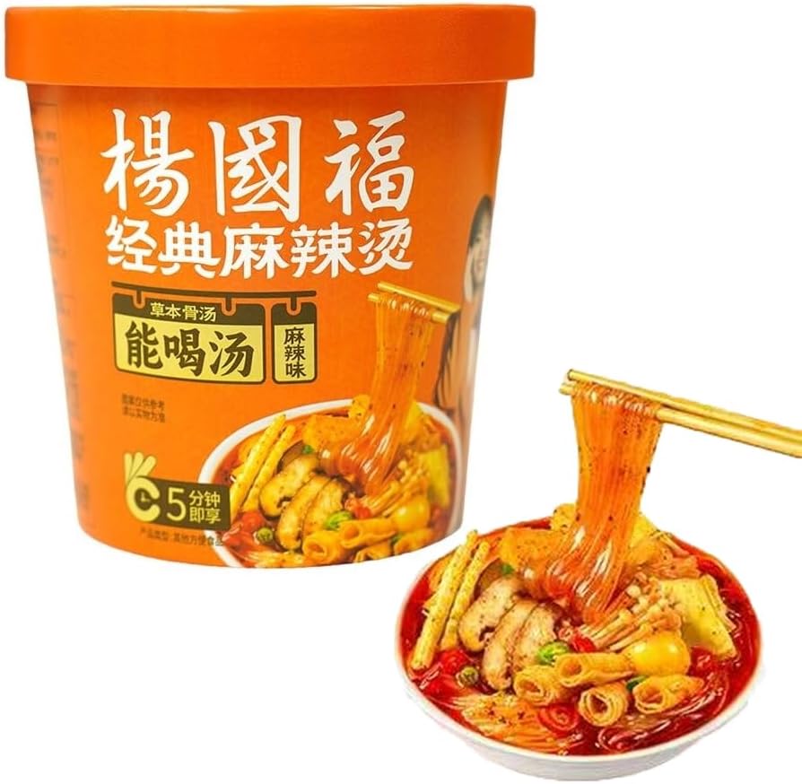 楊国福麻辣湯 麻辣味121g*3桶  桶装
