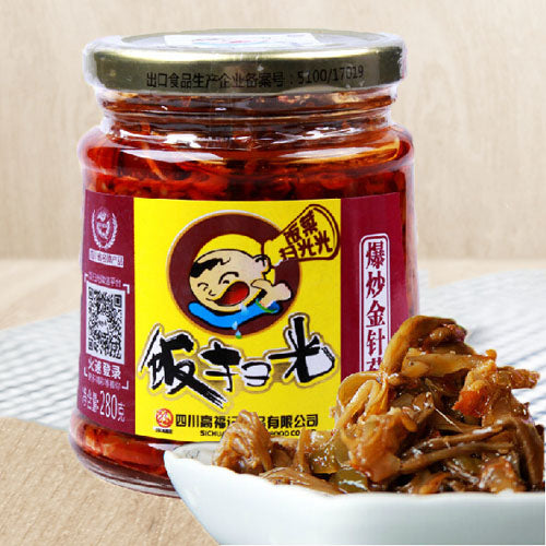 飯掃光 爆炒金針菇（瓶装）280g